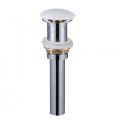 HOPA - Umývadlová výpust click-clack bez prepadu KERAMIKA (OLKLTPU11A)