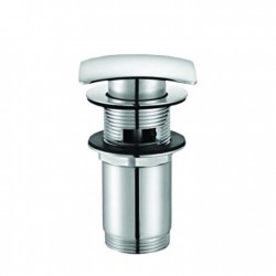 HOPA - Umývadlová výpust click-clack s prepadom HRANATÁ (OLBAEUVCR05)