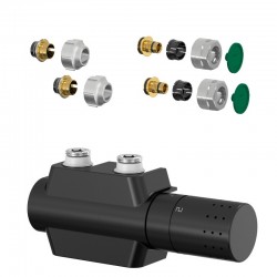 HOPA - UNI-SADA, univerzálny stredový ventil - Farba - Čierna (RDUNISADAB)