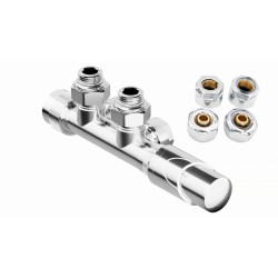 HOPA - Univerzálny stredový ventil HYBRID - Farebné prevedenie - Chróm (RDHYBRIDSADAC)