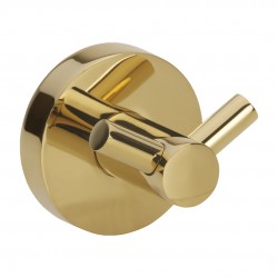 HOPA - Vešiačik dvojitý, 55×55×50 mm - Farba - 21 - zlatá lesklá (KDBE161106032)