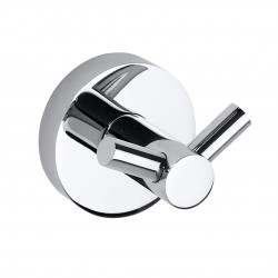 HOPA - Vešiačik dvojitý, 55×55×50 mm - Farba - Chróm (KDBE104106032)