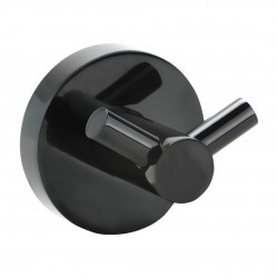 HOPA - Vešiačik dvojitý, 55×55×50 mm - Farba - Hematit (KDBE159106032)