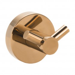 HOPA - Vešiačik dvojitý, 55×55×50 mm - Farba - Ružové zlato lesklá (KDBE158106032)