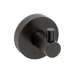 HOPA - Vešiačik jednoduchý, 55×55×50 mm - Farba - Čierna (KDBE104106020)