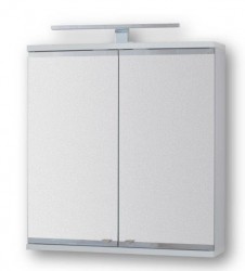 HOPA - Vrchný zrkadlová skrinka ARLES s LED osvetlením - Rozmery skriniek - 50 × 64 × 15 cm (OLNARL50)