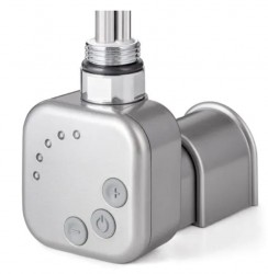 HOPA - Vykurovacia tyč BURG s termostatom - Farba vykurovacej tyče - Chróm - matný, Typ pripojenia - Podomietkové, Výkon vykurovacej tyče - 200 W (RDOHT120003)