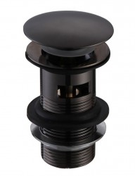 HOPA - Výpust CLICK-CLACK pre umývadlá s prepadom BLACK (BAAWA92K)