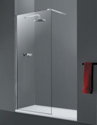 HOPA - Walk-in sprchovací kút LAGOS - Farba rámu zásteny - Hliník chróm, Rozmer A - 130 cm (BCLAGO13CC)