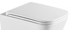 HOPA - WC sedátko FLAT soft-close, hranaté (ORLO) (OLKLT052ESEDFL)