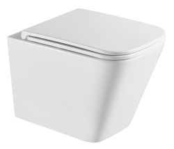 HOPA - Závěsné WC ORLO RIMLESS s FLAT sedátkem Soft-close (OLKLT052E)