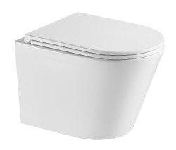 HOPA - Závesné WC OVALE BASSO TORNADO so SLIM sedadlom Soft-close (OLKLT053EUQ3)