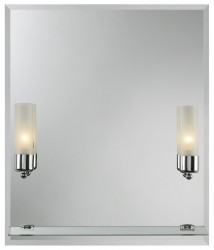 HOPA - Zrkadlo s osvetlením Bernay - Rozmery zrkadiel - 50 × 65 cm (OLNZBER)