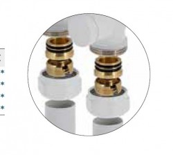 HOPA - Zverné šróbenie pre armatúry Z4 a Z7 - meď - Farba - Ostatné farby ** (RDR178EX104..)