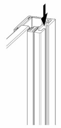 HUPPE - Profil Hüppe Select+ čierna SL3101123 (SL3101123)