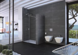 HUPPE - Sprchové dvere Walk-In / dvere 140 cm Hüppe Xtensa HüppeXN140L (HUPPEXN140L)
