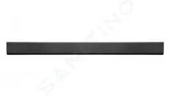 I-Drain - AIO Rozširovací profil k sprchových žľabom AIO, dĺžka 85 cm, metalická čierna (IDRO0850AIO.MB)
