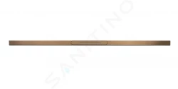 I-Drain - AIO Sprchový žľab s hydroizoláciou, dĺžka 115 cm, s roštom, medená (ID5A11501AIO1.K)