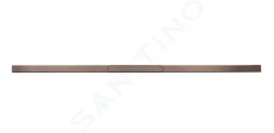 I-Drain - AIO Sprchový žľab s hydroizoláciou, dĺžka 95 cm, s roštom, čokoládová (ID5A09501AIO1.C)