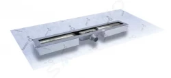 I-Drain - Linear 54 ABS sprchový žľab s hydroizoláciou, dĺžka 1000 mm (IDABS4M10001X1)