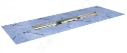 I-Drain - Linear 54 Sprchový žľab z nehrdzavejúcej ocele, dĺžka 1100 mm, s hydroizoláciou (ID4M11001X1)