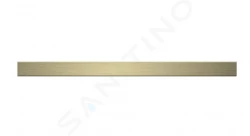 I-Drain - Liquid Rošt na sprchový žľab Liquid, dĺžka 80 cm, svetlá zlatá (EDRO.WG.0800)