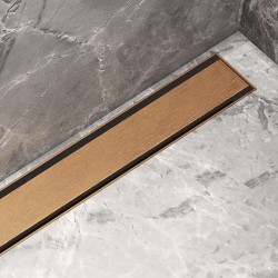 I-Drain - Plano Nerezový rošt pre sprchový žľab Pro, povrch PVD, dĺžka 100 cm, zlatá (IPRO1000G)