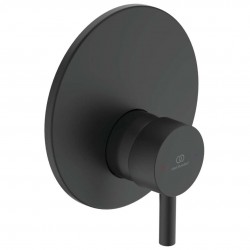 IDEAL STANDARD - CeraLine Sprchová batéria pod omietku s 1 výstupom, čierna (A7388XG)