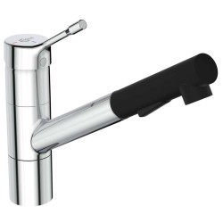 IDEAL STANDARD - Ceralook Drezová batéria s výsuvnou spŕškou, BlueStart, chróm (BC297AA)