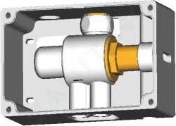 IDEAL STANDARD - CeraPlus Termostatický pripojovací box na zmiešavanie teploty (univerzálny, použiteľný so všetkými senzorovými batériami), neutrálna (A3813NU)
