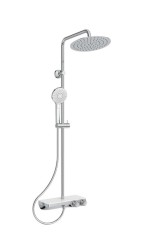 IDEAL STANDARD - Ceratherm S200 Sprchový set s termostatom, priemer 25 cm, 3 prúdy, chróm (A7331AA)