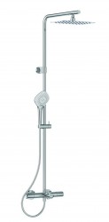 IDEAL STANDARD - CeraTherm Sprchový set s vaňovým termostatom, 20x30 cm, 3 prúdy, chróm (A7591AA)