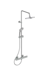 IDEAL STANDARD - Ceratherm T25 Sprchový set s termostatom, priemer 20 cm, 3 prúdy, chróm (A7209AA)