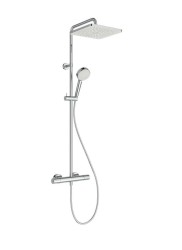 IDEAL STANDARD - Ceratherm T25N Sprchový set s termostatom, 26x26 cm, 2 prúdy, chróm (A8521AA)