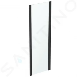 IDEAL STANDARD - Connect 2 Pevná bočná stena 700 mm, čierna/číre sklo (K9297V3)