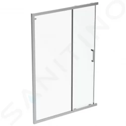 IDEAL STANDARD - Connect 2 Posuvné sprchové dvere, dvojdielne, 1000 mm, silver bright/číre sklo (K9262EO)