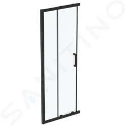 IDEAL STANDARD - Connect 2 Posuvné sprchové dvere, dvojdielne, 800 mm, čierna/číre sklo (K9259V3)