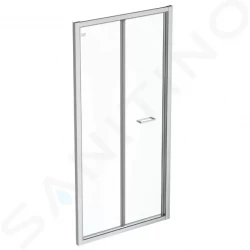 IDEAL STANDARD - Connect 2 Skladacie sprchové dvere 700 mm, silver bright/číre sklo (K9283EO)