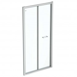 IDEAL STANDARD - Connect 2 Skladacie sprchové dvere 80 cm, silver bright/číre sklo (K9285EO)