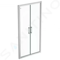 IDEAL STANDARD - Connect 2 Sprchové dvere 700 mm, silver bright/číre sklo (K9290EO)