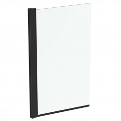 IDEAL STANDARD - Connect 2 Vaňová zástena, 80x140 cm, čierna/číre sklo (T9923V3)