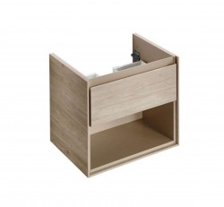 IDEAL STANDARD - Connect Air Skrinka pod umývadlo, 60x44x52 cm, dekor svetlé drevo/svetlohnedá mat (E0826UK)