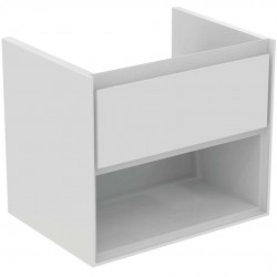 IDEAL STANDARD - Connect Air Skrinka pod umývadlo, 60x44x52 cm, lesklá biela/biela mat (E0826B2)