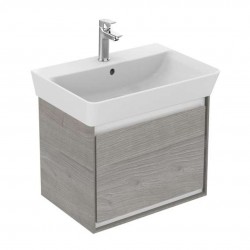 IDEAL STANDARD - Connect Air Skrinka pod umývadlo Cube 55 cm, 48x41x40 cm, dekor sivý dub/biela mat (E0844PS)