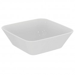 IDEAL STANDARD - Connect Air Umývadlo na dosku 40x40x13 cm, s Ideal Plus, biela (E0347MA)