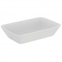 IDEAL STANDARD - Connect Air Umývadlo na dosku 60x40x13 cm, s Ideal Plus, biela (E0348MA)