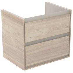 IDEAL STANDARD - Connect Air Umývadlová skrinka, 58x41x52 cm, svetlé drevo/matný svetlohnedý lak (E1605UK)