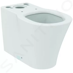 IDEAL STANDARD - Connect Air WC kombi misa, spodný/zadný odpad, AquaBlade, s Ideal Plus, biela (E0137MA)