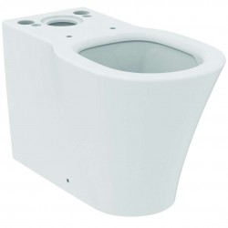 IDEAL STANDARD - Connect Air WC kombi misa, spodný/zadný odpad, AquaBlade, s Ideal Plus, biela (E0137MA)