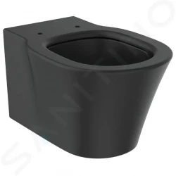 IDEAL STANDARD - Connect Air Závesné WC, AquaBlade, čierna (E0054V3)